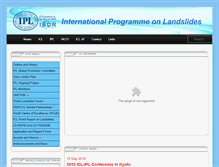 Tablet Screenshot of iplhq.org